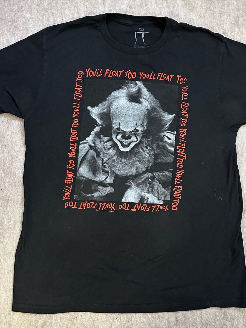 Officially licensed IT Pennywise T Shirt Men’s L - Picture 2 of 7